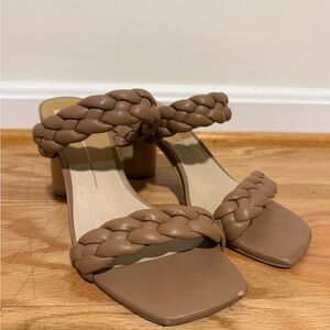 Dolce Vita Brown Braided Sandals